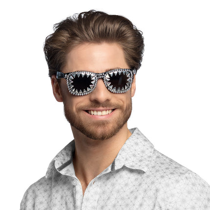 Partyglas med glitter