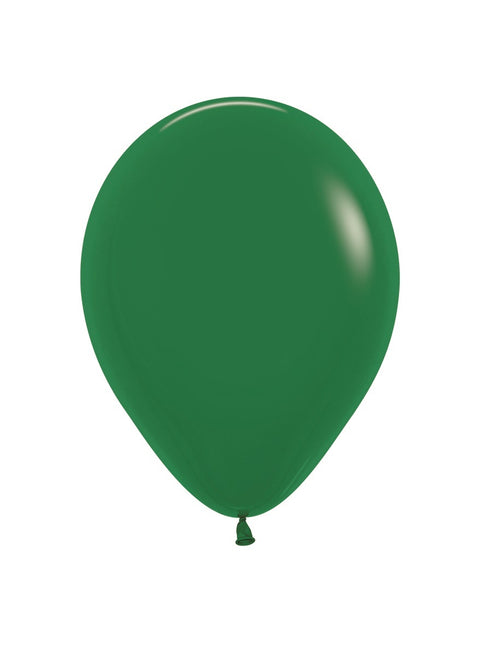 Ballonnen Forest Green 23cm 50st