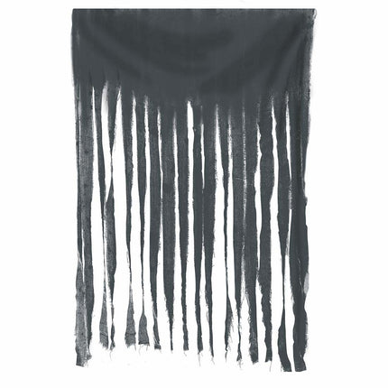 Gråt dørforhæng 2m