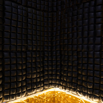 Sort ballonvæg 1,43 m