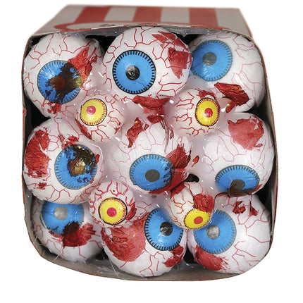 Halloween-popcornskål med øjenkugler 16 cm