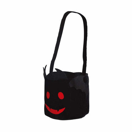 Halloween-slikspand flagermus 25 cm