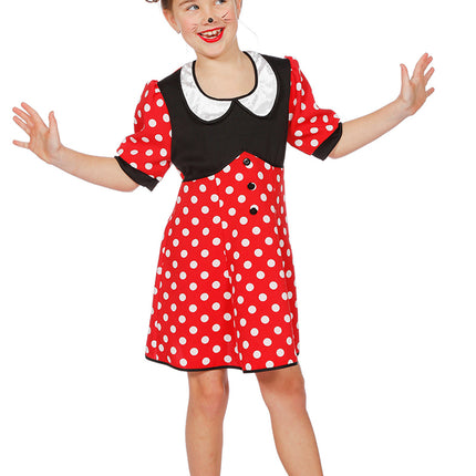 Minnie Mouse kjole pige