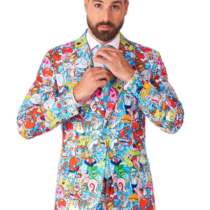 SpongeBob Frenzy Suit Men <tc>OppoSuits</tc>