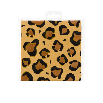 Panter servietter 16cm 16stk