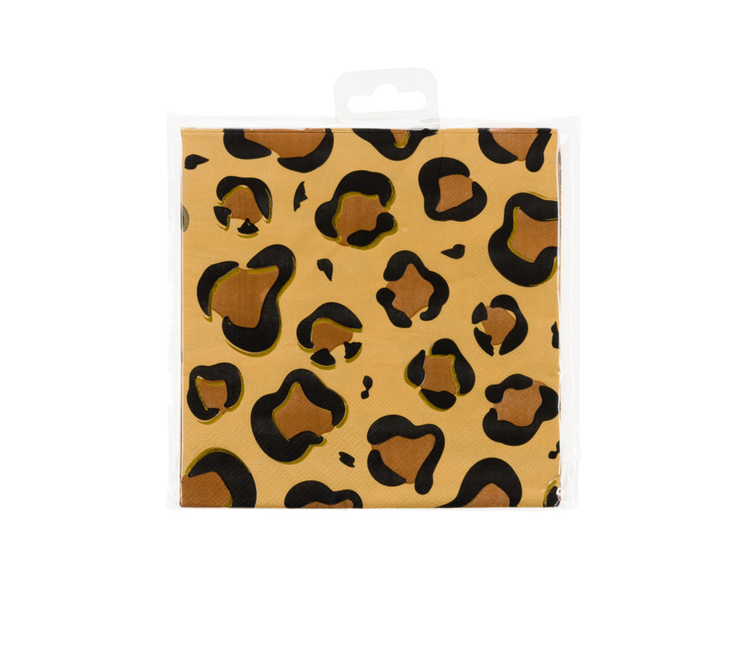 Panter servietter 16cm 16stk