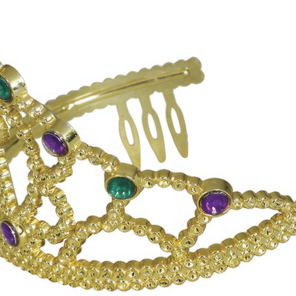 Tiara Guld Pige Diamanter Barn