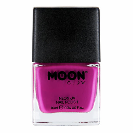 Moon Glow Intense Neon UV-neglelak Intense Purple 14 ml
