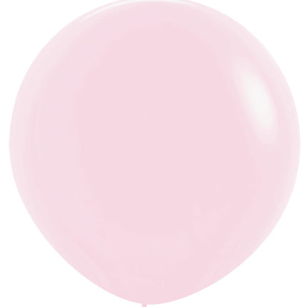 Balloner Pastel Matte Pink 91cm 10stk