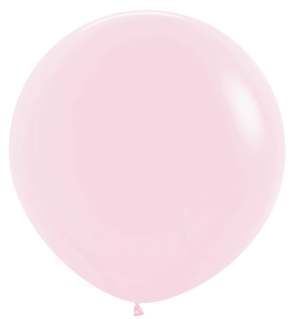 Balloner Pastel Matte Pink 91cm 10stk