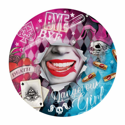 Suicide Squad-tallerkener 23 cm 6 stk