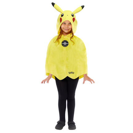 Børnekostume Pokemon Pikachu Cape