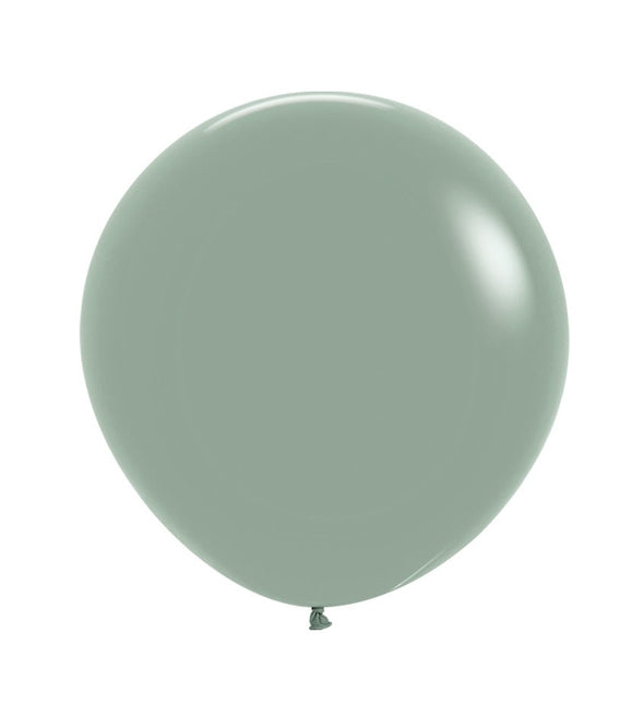 Balloner Pastel Dusk Laurel Green 61cm 10stk