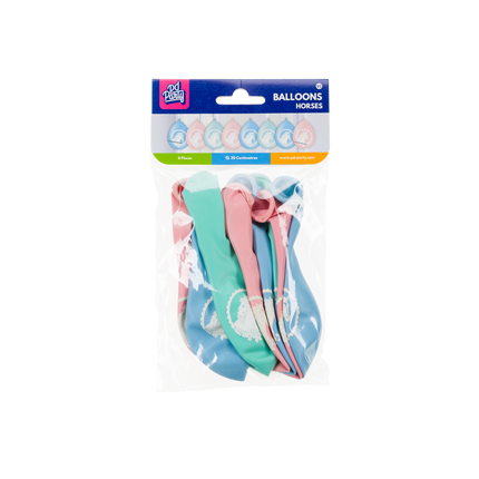 Hesteballoner 30cm 8stk
