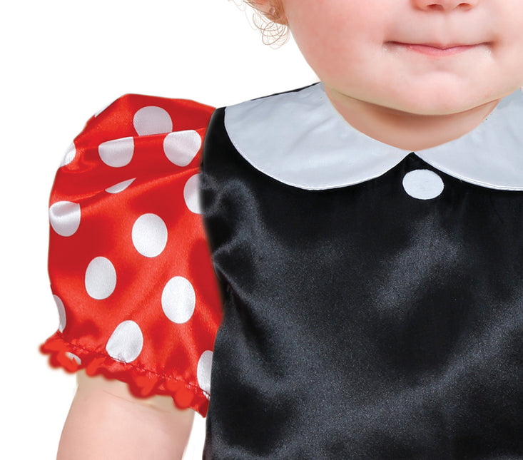 Minnie Mouse Kostume Rød Hvid Baby