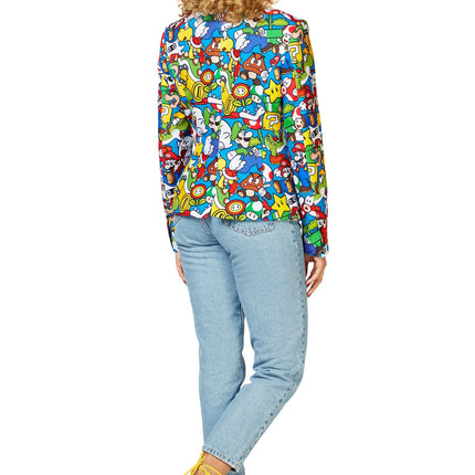 Super Mario Blazer til damer <tc>OppoSuits</tc>