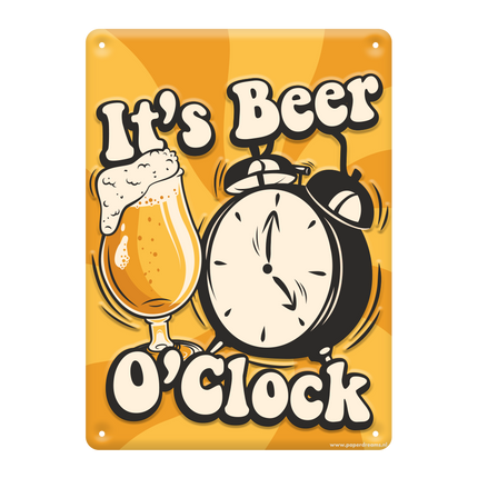 Metalplade Bear O'Clock