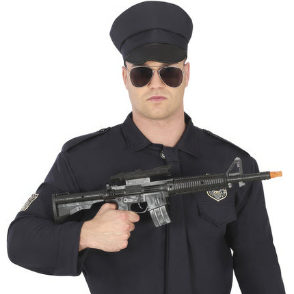 Falsk pistol med sigtemidler 58 cm