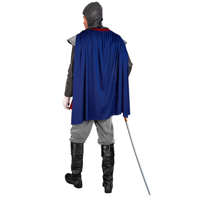 Ridderkostume til mænd med hætte