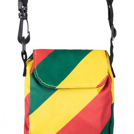 Taske rød/gul/grøn