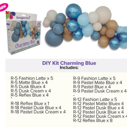 Balloner DIY Balloon Kit Charming Blue