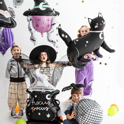 Halloween Helium Balloon Cauldron Empty 1.9m