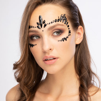 Moon Terror Halloween ansigtssmykker Feisty Feline