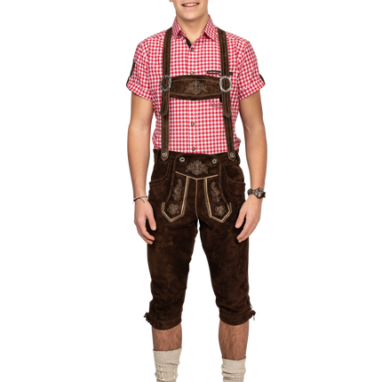 Lederhose brun mænd lang