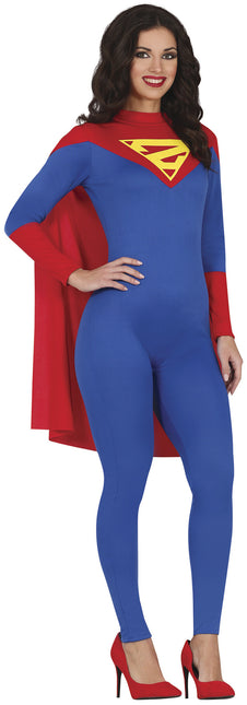 Supergirl Kostume Blå Dame
