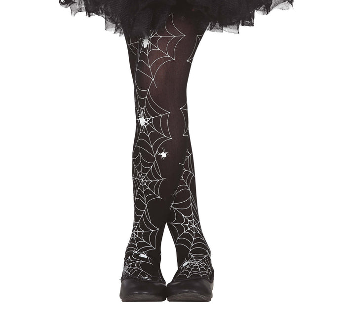 Halloween-legging Spiderweb Girl