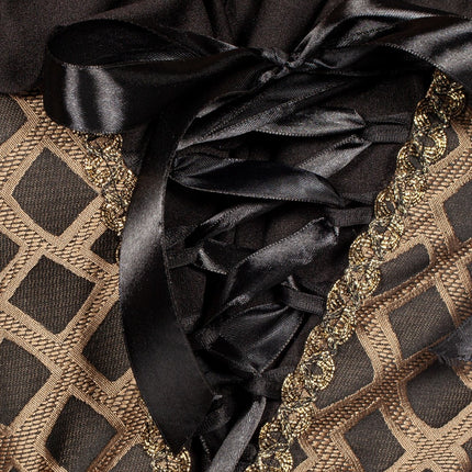 Piratkjole brun til damer