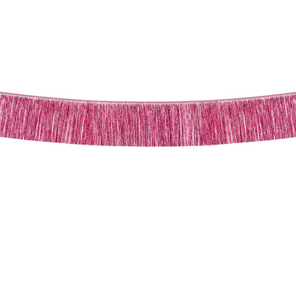 Pink guirlande-frynser