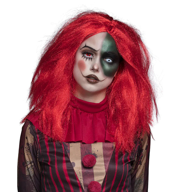 Røde, hvide farvede linser 3Mnd