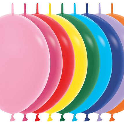 Balloner Fashion Mix 30cm 50stk