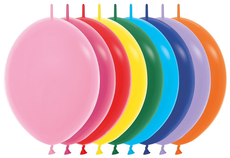 Balloner Fashion Mix 30cm 50stk