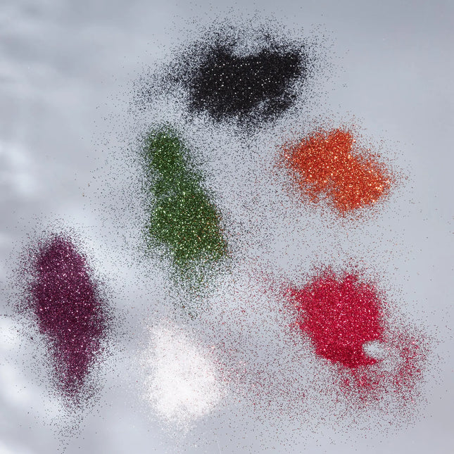 Moon Terror Halloween Glitter Shakers Blodrød 5g