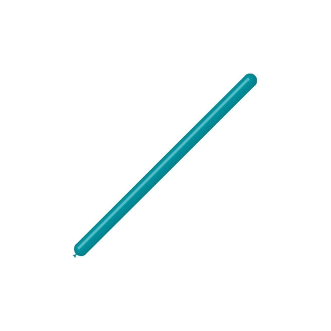 Turkis modelleringsballoner 5 cm 150 cm 50 stk