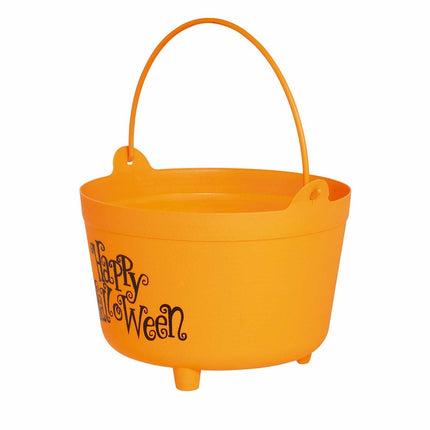 Orange Halloween-slikspand Happy Halloween 30 cm