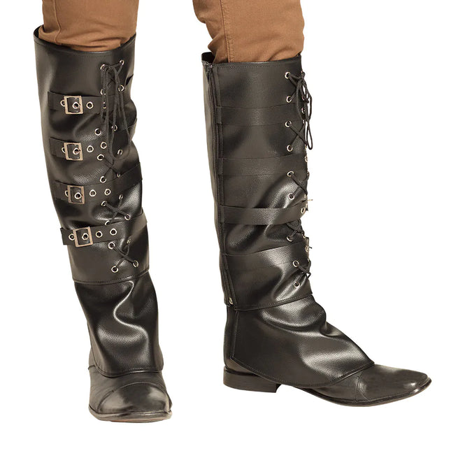 Sorte benhætter til mænd 2 stk