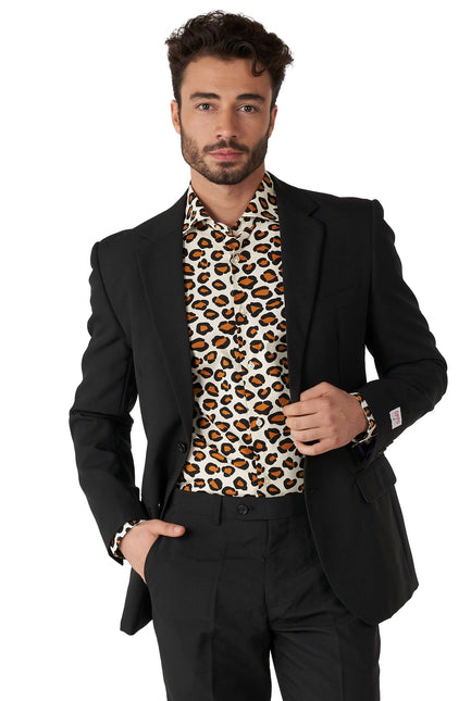 Panther-skjorte til mænd <tc>OppoSuits</tc>