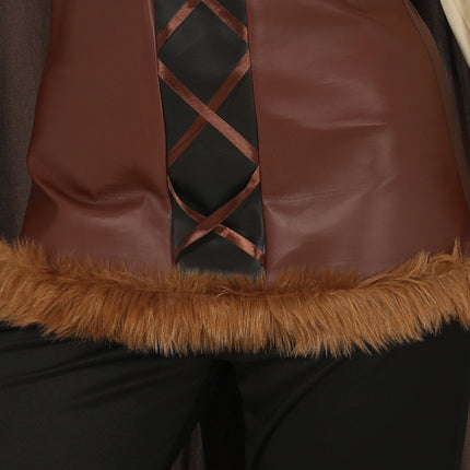 Vikingekostume brune damer