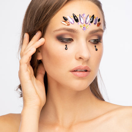 Moon Terror Halloween Ansigtssmykker Evil Queen