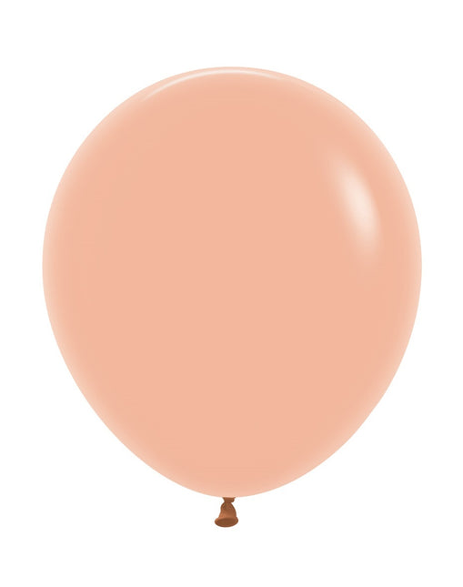 Ballonnen Peach Blush 45cm 25st