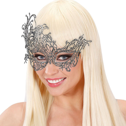 Sølv øjenmaske blonde