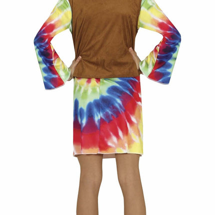 Hippie-pige kostume