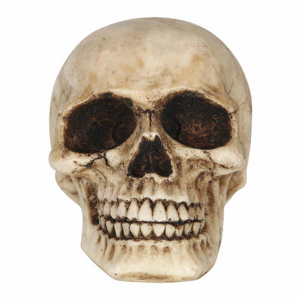 Halloween-borddekoration kranium 8 cm