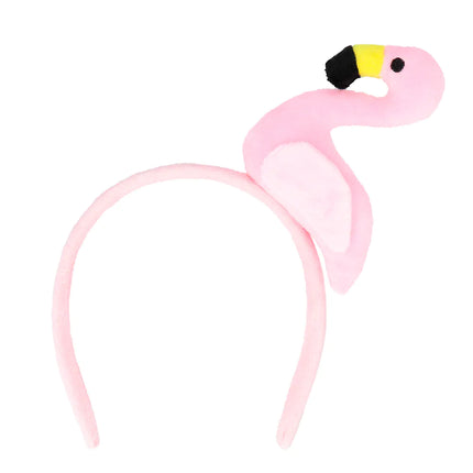 Flamingo hårbånd plys