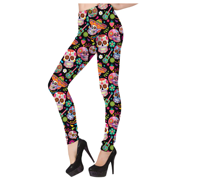 Dia De Los Muertos Legging