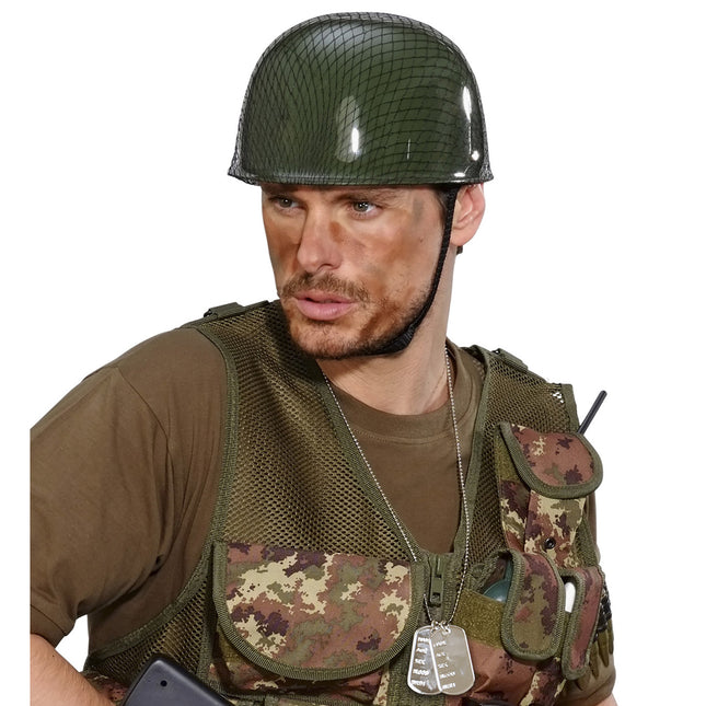 Sølvhalskæde med hundetegn