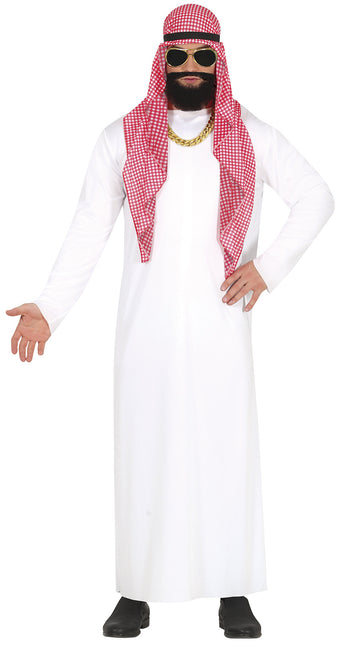 Sheikh-kostume til hvide mænd